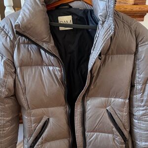 SAM. Men's Taupe Puffer Jacket